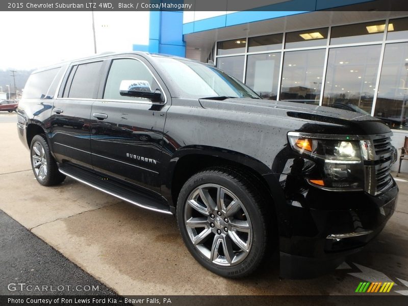 Black / Cocoa/Mahogany 2015 Chevrolet Suburban LTZ 4WD