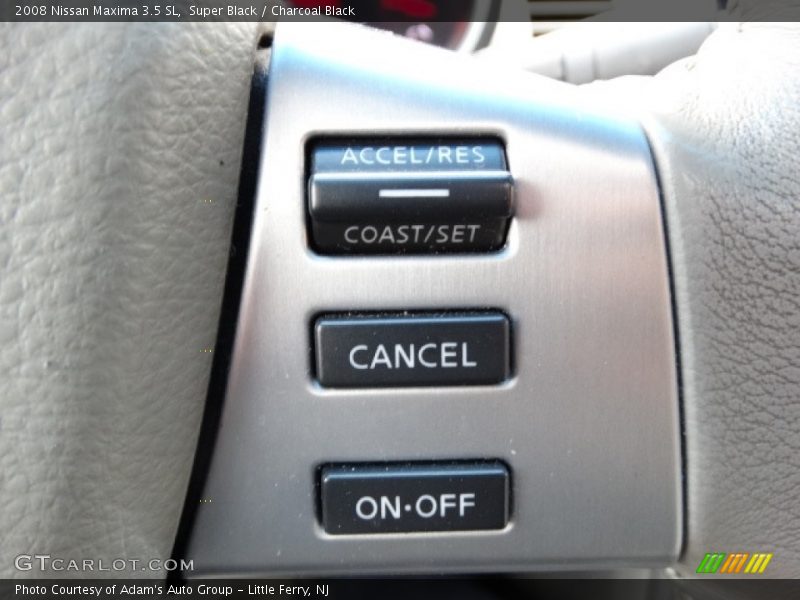 Super Black / Charcoal Black 2008 Nissan Maxima 3.5 SL