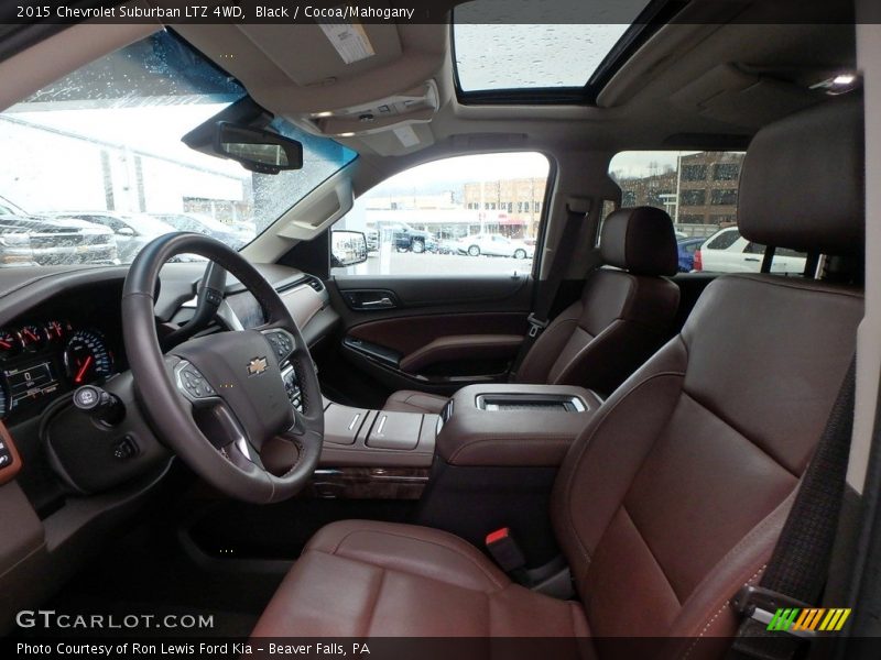 Black / Cocoa/Mahogany 2015 Chevrolet Suburban LTZ 4WD