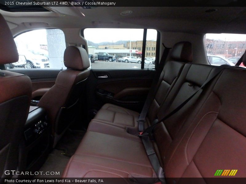 Black / Cocoa/Mahogany 2015 Chevrolet Suburban LTZ 4WD