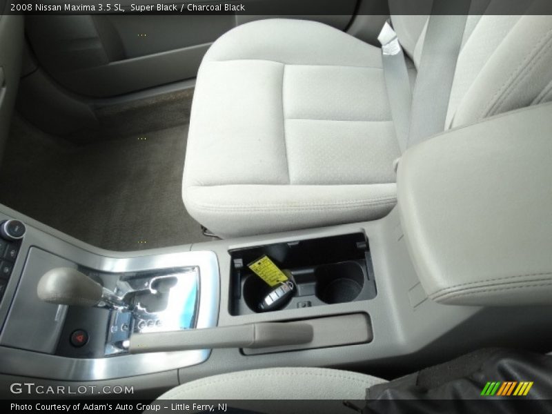 Super Black / Charcoal Black 2008 Nissan Maxima 3.5 SL