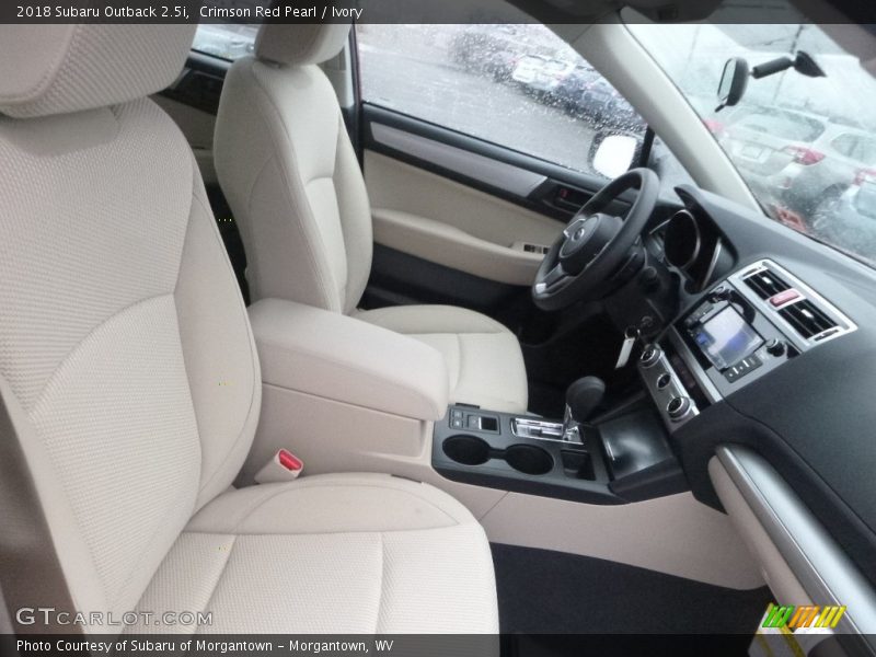Crimson Red Pearl / Ivory 2018 Subaru Outback 2.5i