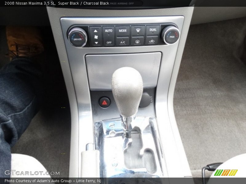 Super Black / Charcoal Black 2008 Nissan Maxima 3.5 SL