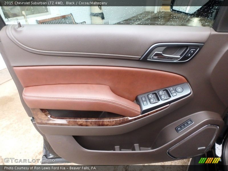 Black / Cocoa/Mahogany 2015 Chevrolet Suburban LTZ 4WD