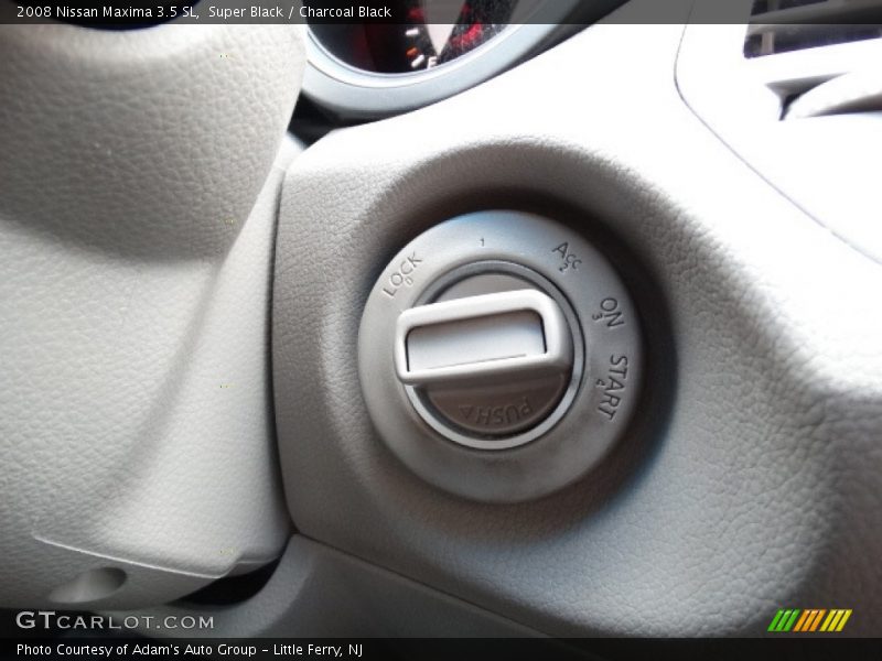 Super Black / Charcoal Black 2008 Nissan Maxima 3.5 SL