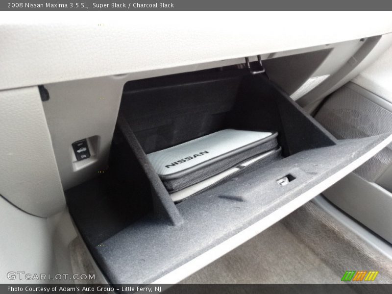 Super Black / Charcoal Black 2008 Nissan Maxima 3.5 SL