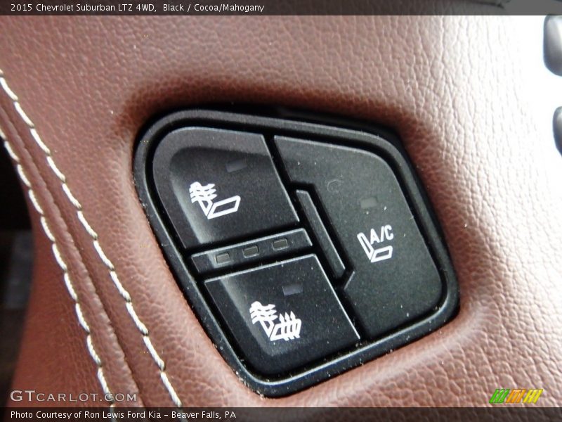 Black / Cocoa/Mahogany 2015 Chevrolet Suburban LTZ 4WD