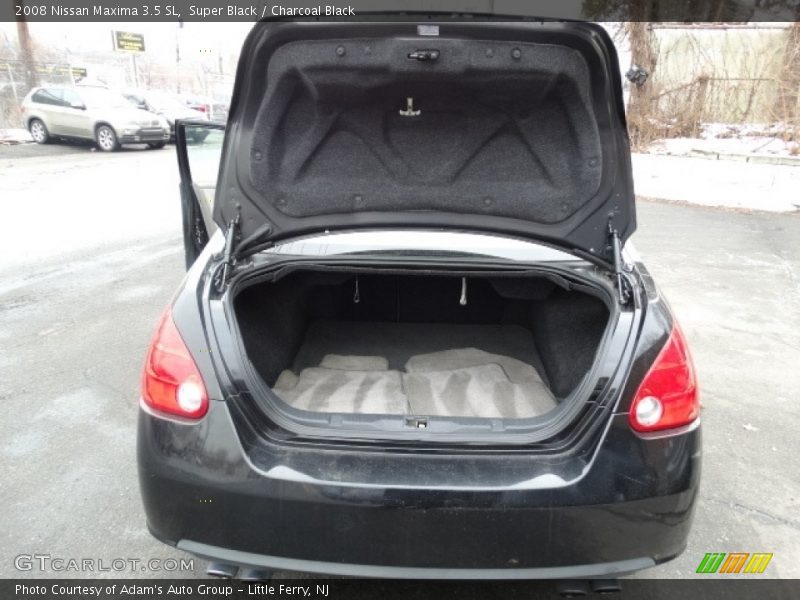Super Black / Charcoal Black 2008 Nissan Maxima 3.5 SL