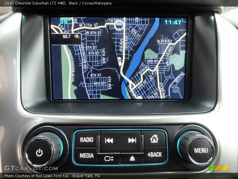 Black / Cocoa/Mahogany 2015 Chevrolet Suburban LTZ 4WD