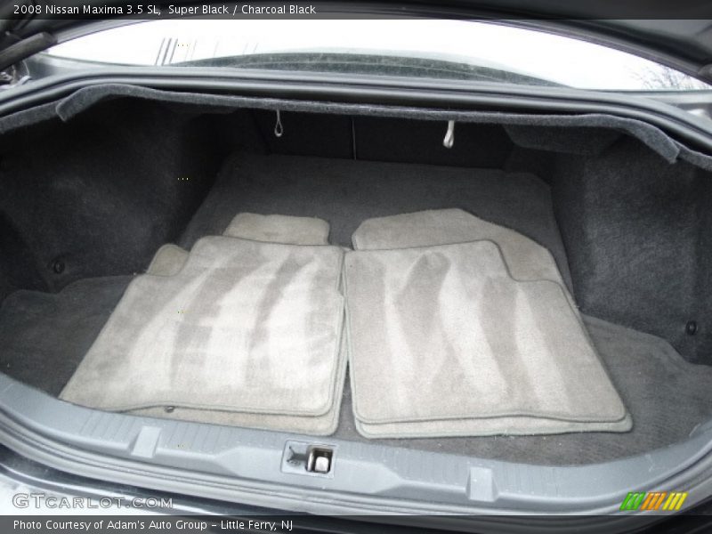 Super Black / Charcoal Black 2008 Nissan Maxima 3.5 SL