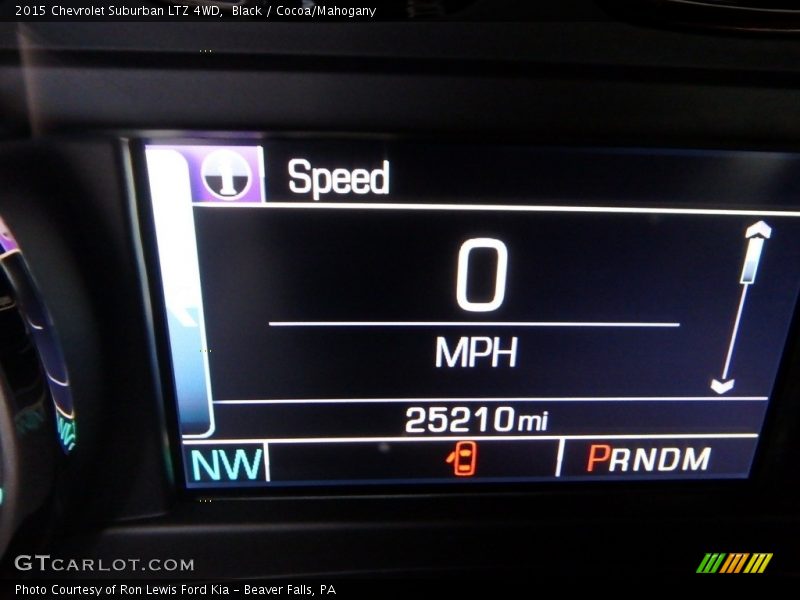 Black / Cocoa/Mahogany 2015 Chevrolet Suburban LTZ 4WD