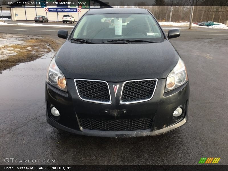 Jet Black Metallic / Ebony 2009 Pontiac Vibe GT