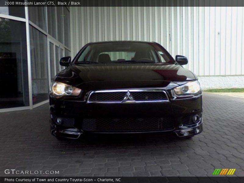 Black / Black 2008 Mitsubishi Lancer GTS
