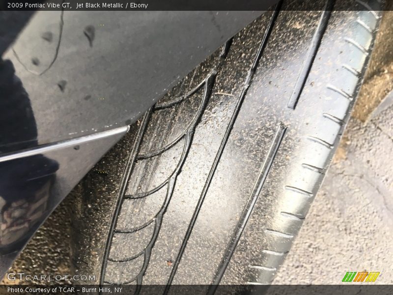 Jet Black Metallic / Ebony 2009 Pontiac Vibe GT