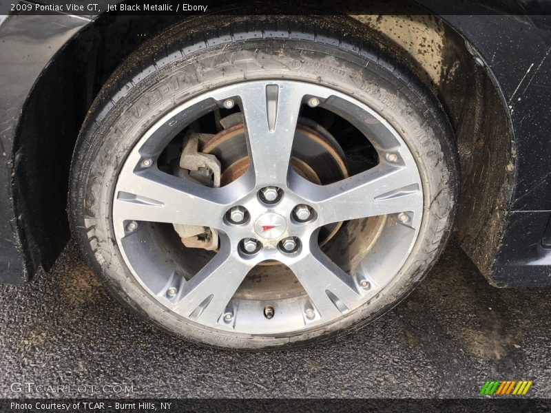 Jet Black Metallic / Ebony 2009 Pontiac Vibe GT