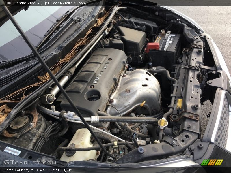 Jet Black Metallic / Ebony 2009 Pontiac Vibe GT