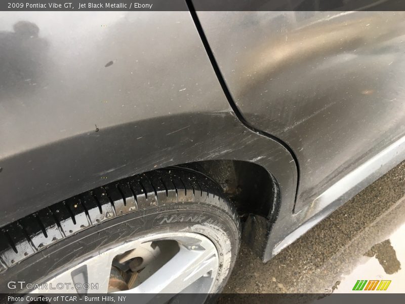 Jet Black Metallic / Ebony 2009 Pontiac Vibe GT