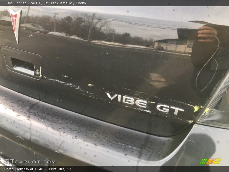 Jet Black Metallic / Ebony 2009 Pontiac Vibe GT