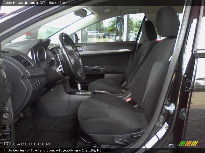 Black / Black 2008 Mitsubishi Lancer GTS