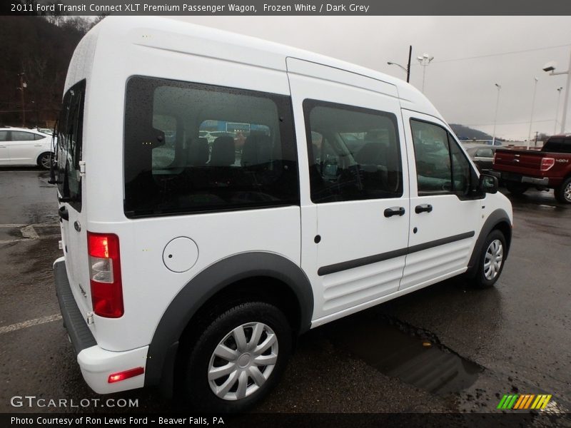 Frozen White / Dark Grey 2011 Ford Transit Connect XLT Premium Passenger Wagon
