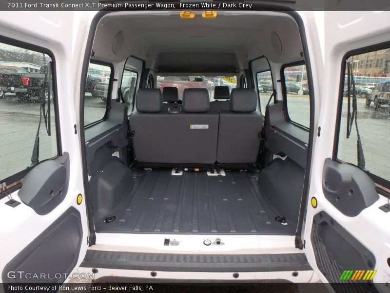 Frozen White / Dark Grey 2011 Ford Transit Connect XLT Premium Passenger Wagon