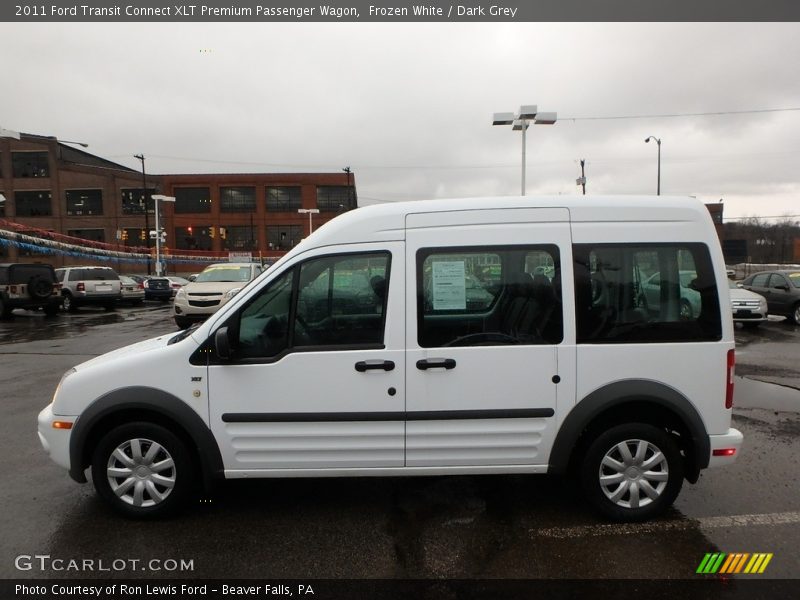 Frozen White / Dark Grey 2011 Ford Transit Connect XLT Premium Passenger Wagon