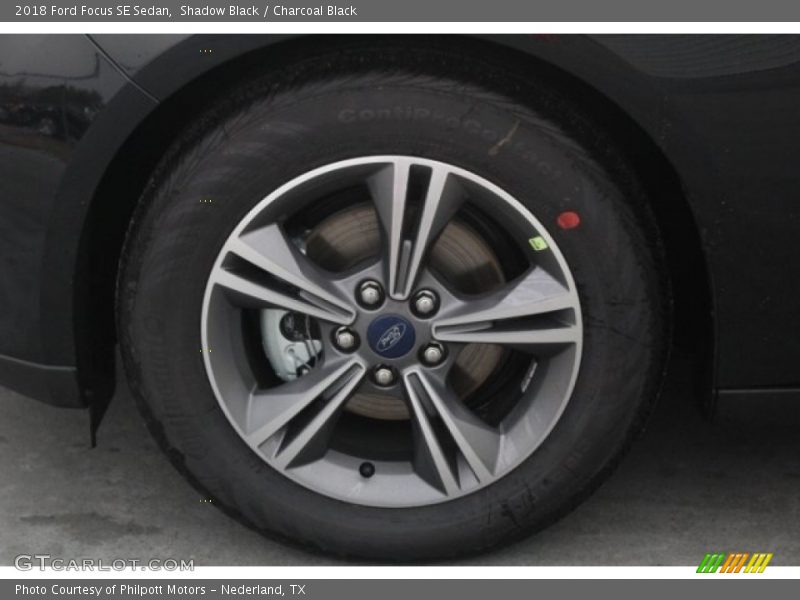 Shadow Black / Charcoal Black 2018 Ford Focus SE Sedan
