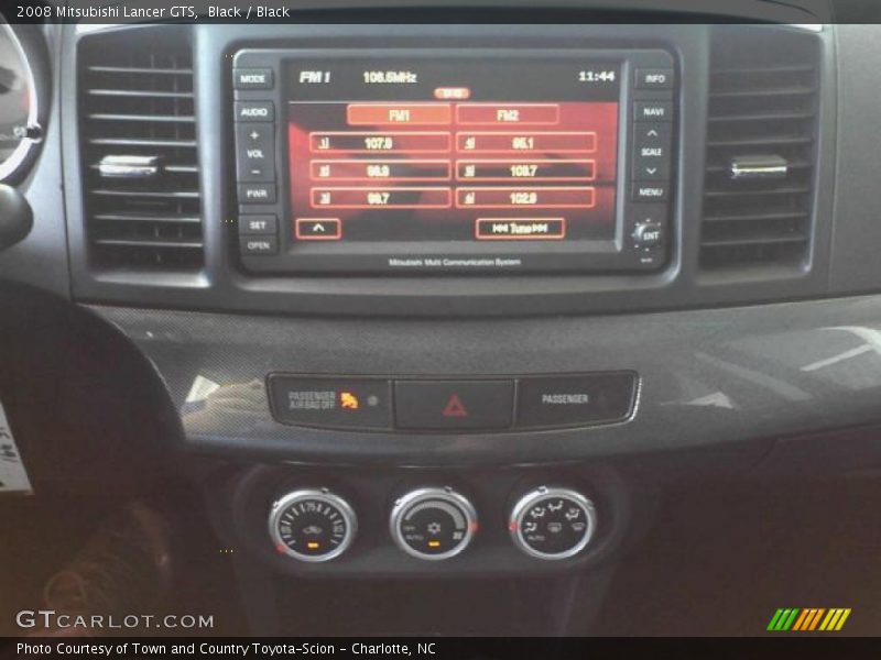 Black / Black 2008 Mitsubishi Lancer GTS