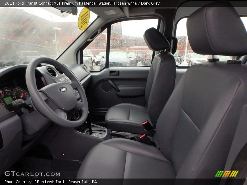 Frozen White / Dark Grey 2011 Ford Transit Connect XLT Premium Passenger Wagon