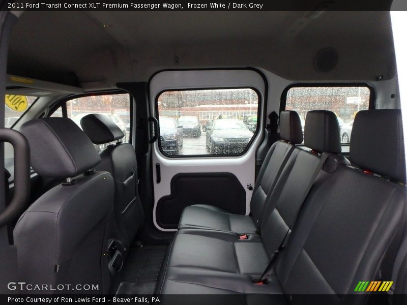 Frozen White / Dark Grey 2011 Ford Transit Connect XLT Premium Passenger Wagon