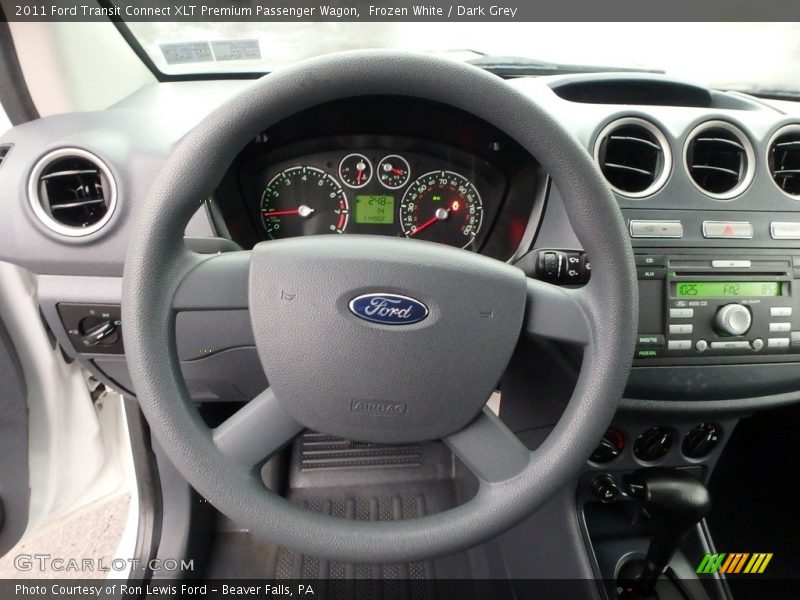 Frozen White / Dark Grey 2011 Ford Transit Connect XLT Premium Passenger Wagon