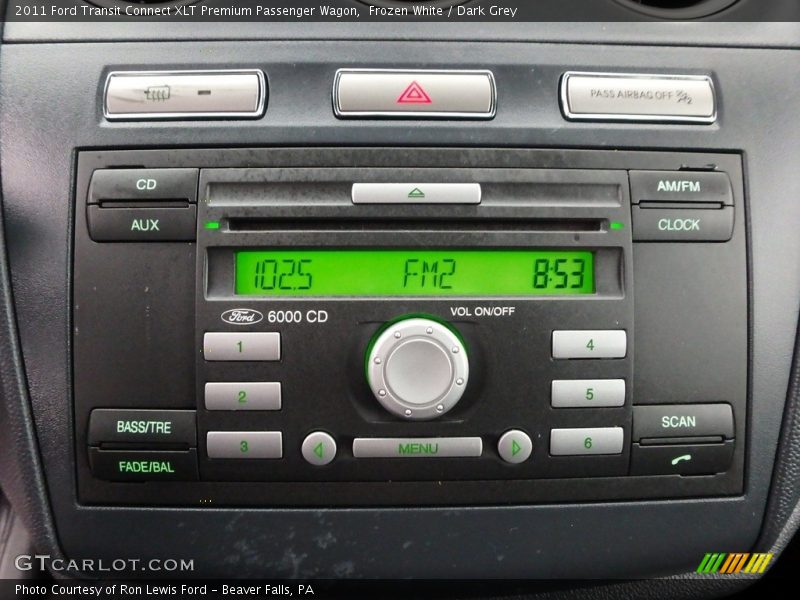 Frozen White / Dark Grey 2011 Ford Transit Connect XLT Premium Passenger Wagon