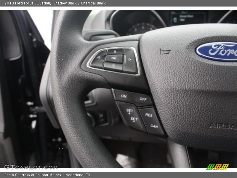 Shadow Black / Charcoal Black 2018 Ford Focus SE Sedan