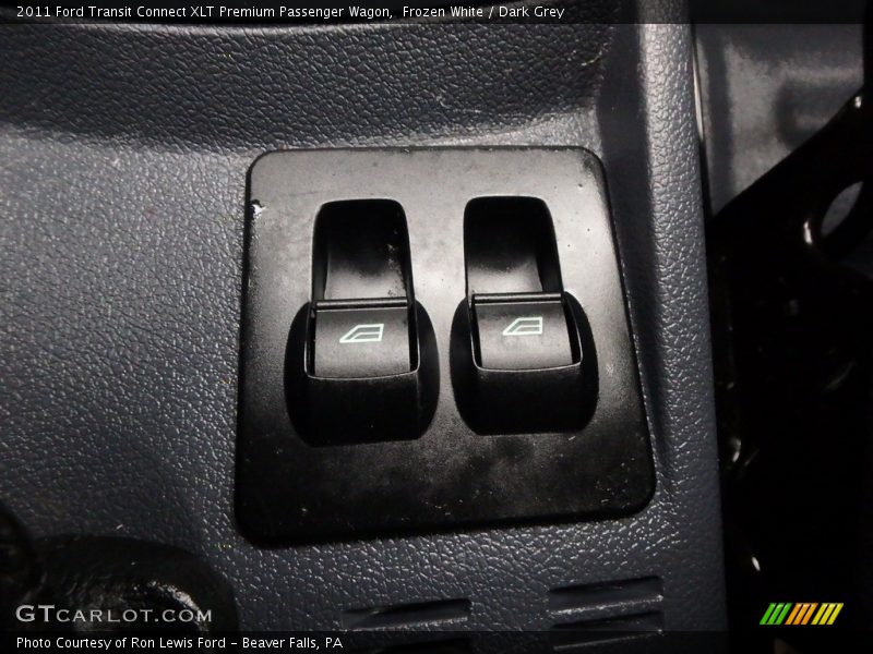 Frozen White / Dark Grey 2011 Ford Transit Connect XLT Premium Passenger Wagon