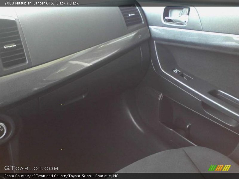 Black / Black 2008 Mitsubishi Lancer GTS