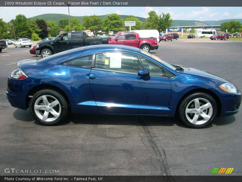 Maizen Blue Pearl / Dark Charcoal 2009 Mitsubishi Eclipse GS Coupe