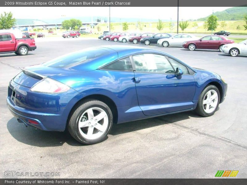 Maizen Blue Pearl / Dark Charcoal 2009 Mitsubishi Eclipse GS Coupe