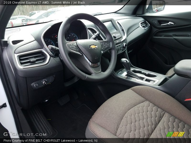 Summit White / Jet Black 2018 Chevrolet Equinox LT AWD