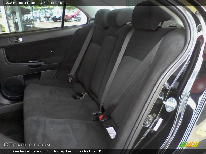 Black / Black 2008 Mitsubishi Lancer GTS
