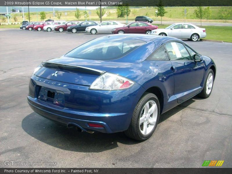 Maizen Blue Pearl / Dark Charcoal 2009 Mitsubishi Eclipse GS Coupe