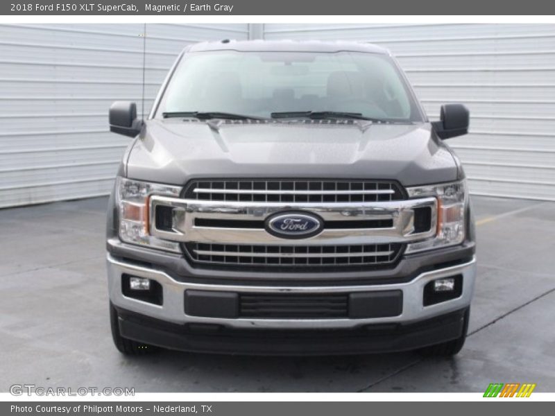 Magnetic / Earth Gray 2018 Ford F150 XLT SuperCab