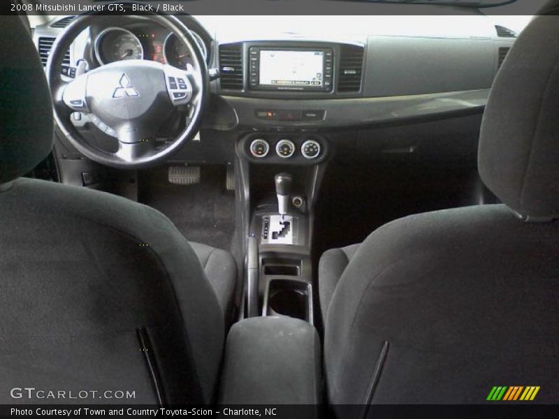 Black / Black 2008 Mitsubishi Lancer GTS