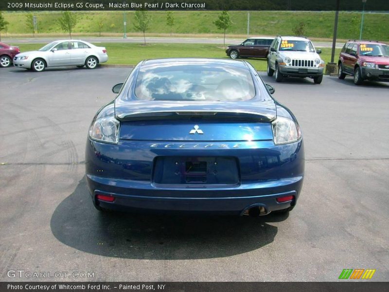 Maizen Blue Pearl / Dark Charcoal 2009 Mitsubishi Eclipse GS Coupe