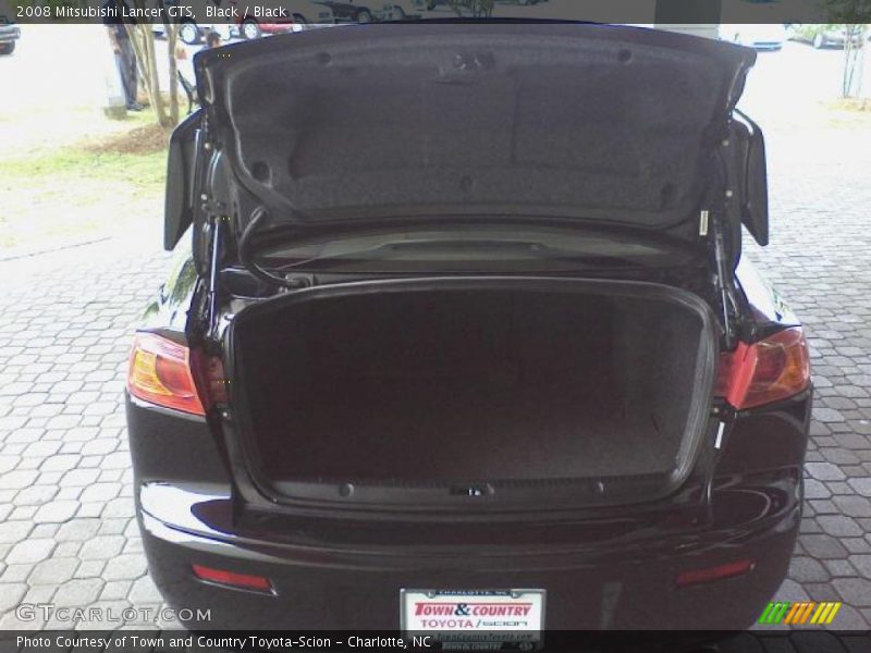 Black / Black 2008 Mitsubishi Lancer GTS