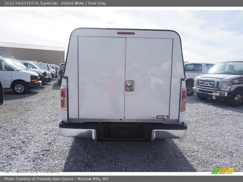 Oxford White / Steel Gray 2012 Ford F150 XL SuperCab