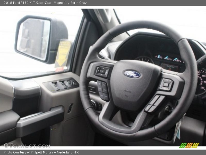 Magnetic / Earth Gray 2018 Ford F150 XLT SuperCab