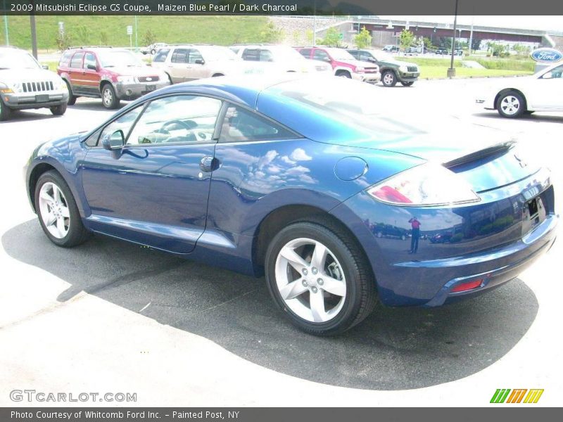 Maizen Blue Pearl / Dark Charcoal 2009 Mitsubishi Eclipse GS Coupe