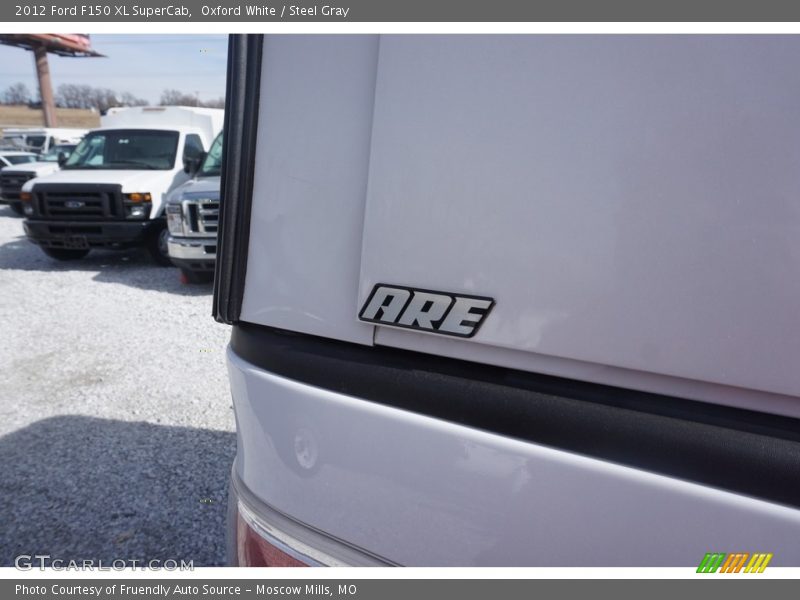 Oxford White / Steel Gray 2012 Ford F150 XL SuperCab