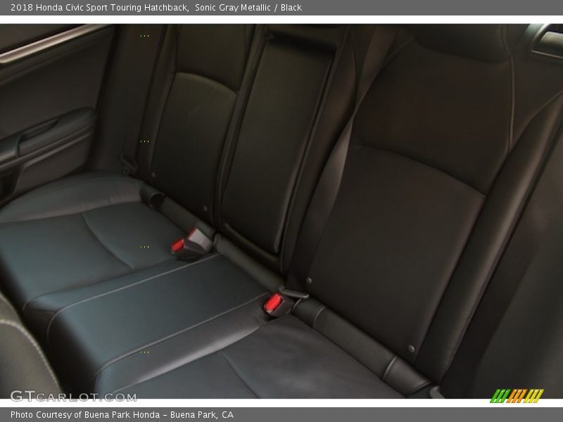 Sonic Gray Metallic / Black 2018 Honda Civic Sport Touring Hatchback