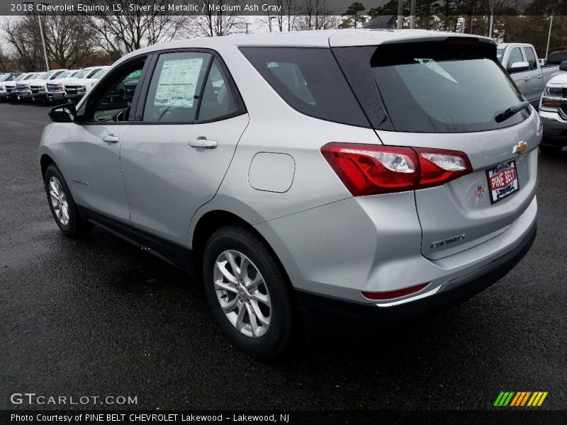 Silver Ice Metallic / Medium Ash Gray 2018 Chevrolet Equinox LS